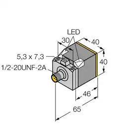 Индуктивный датчик TURCK NI35U-CK40-ADZ30X2-B3131