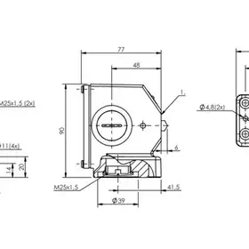 Блочный выключатель Balluff BNS 813-B04-D12-72-20-02