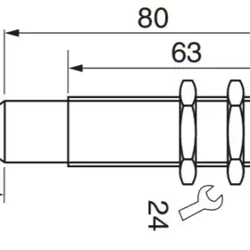 Индуктивный датчик EGE-Elektronik IGMF 005 GOP
