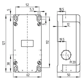 Kонцевой выключатель Schmersal US434Y-M20