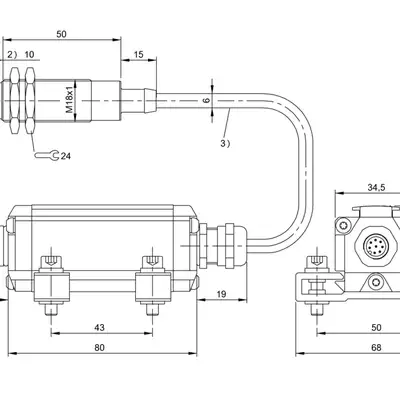 RFID головка чтения/записи Balluff BIS L-302-S115