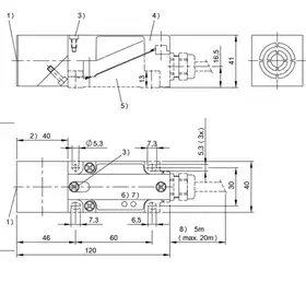 RFID головка чтения/записи Balluff BIS L-405-033-001-05-MU