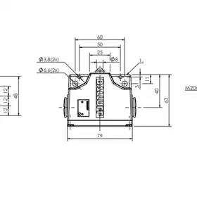 Блочный выключатель Balluff BNS 813-B03-K12-61-A-12-03