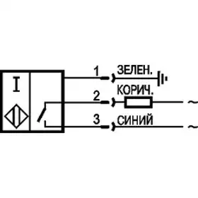 Датчик скорости вращения ТЕКО IV41N EC81A5-01G-15-LS27
