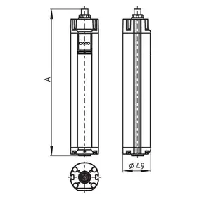 Cветовой барьер безопасности Schmersal SLC 420-E/R1450-14-RFBM