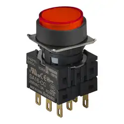 Кнопочный выключатель Autonics S16PR-E2R3C