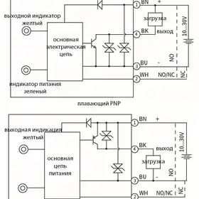 Оптический датчик LANBAO PSS-BC40DNB