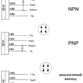 Ультразвуковой датчик LANBAO UR18-CC50DPH-E2