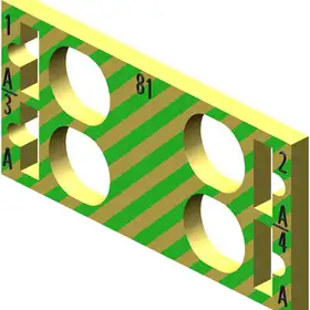 Цветные этикетки Siemens 6ES7193-6CP81-2AB0