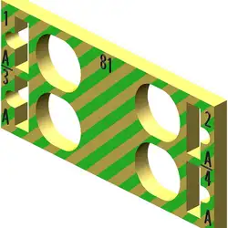 Цветные этикетки Siemens 6ES7193-6CP81-2AB0