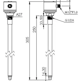 Датчик уровня EMA Electronics LC0005