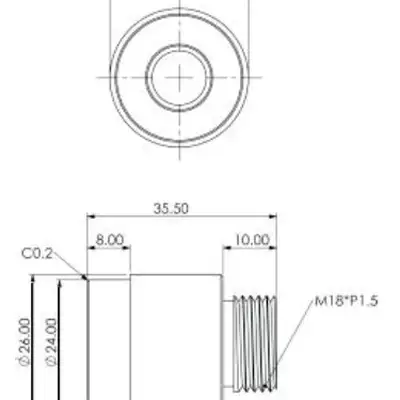 Монтажный переходник EMA Electronics US0007