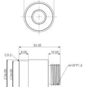 Монтажный переходник EMA Electronics US0007