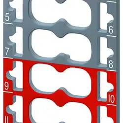 Цветные этикетки Siemens 6ES7193-6CP01-4MA0
