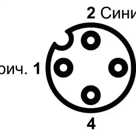 Разъем с кабелем СЕНСОР С12-12ПР-02-2