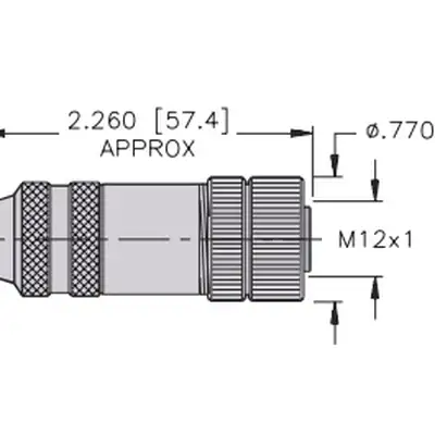 Разъем Sentinel DZK5-M12/8.5