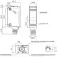 Оптический датчик LANBAO PSE-PM5DNRL-E3