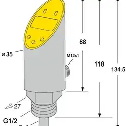 Датчик температуры Sentinel TB-G1/2N-APN6D-SC