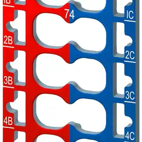 Цветные этикетки Siemens 6ES7193-6CP74-2AA0
