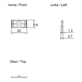 Цветные этикетки Siemens 6ES7193-6CP81-2AB0