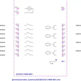 Логический модуль Siemens 6ED1052-2HB08-0BA1