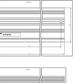 Системная рейка Siemens 6ES7193-6MR00-0CA0