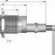 Индуктивный датчик СЕНСОР ДВИ-М18-44С-2130-Х.2