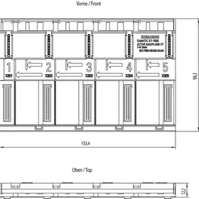 Активная задняя шина Siemens 6ES7590-0BD00-0AA0