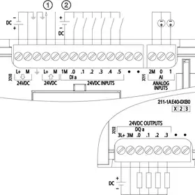 Компактный центральный процессор Siemens 6ES7211-1AE40-0XB0
