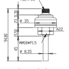 Датчик потока EMA Electronics FL6410