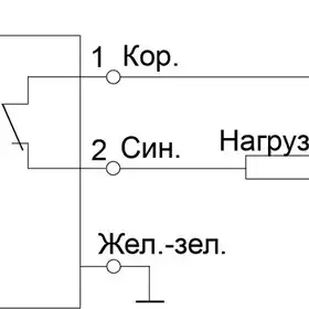 Индуктивный датчик СЕНСОР ВБИ-М12-60В-1252-Л