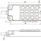 Распределительная коробка для датчиков LANBAO DB080803-1-05P