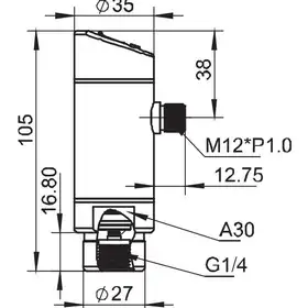 Датчик давления EMA Electronics PA1169
