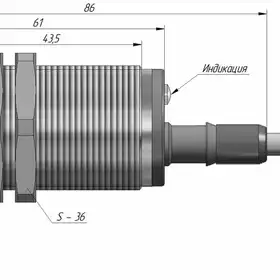 Индуктивный датчик СЕНСОР ВБИ-М30-65С-2122-С