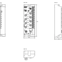 Станция распределенной периферии Siemens 6ES7142-6BR00-0AB0