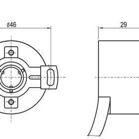 Инкрементальный энкодер INNOCONT EIP 40HO 6630V3000-T2