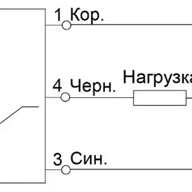 Индуктивный датчик расстояния СЕНСОР ДПА-Ф60-40С-2110-Н