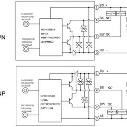 Оптический датчик LANBAO PSE-PM10DNRL-E3