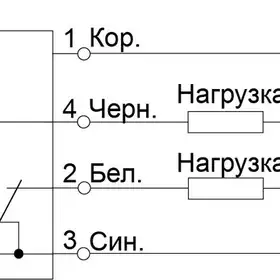 Индуктивный датчик СЕНСОР ВБИ-М12-60Р-1123-С.51