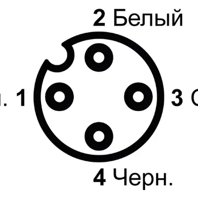 Разъем с кабелем СЕНСОР С14-12УР-03-2