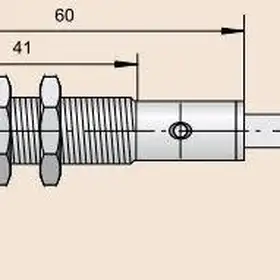 Индуктивный датчик СЕНСОР ВБИ-М12-60УР-1111-З.7(0,5м)