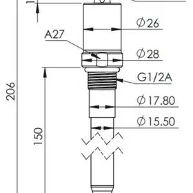 Датчик уровня EMA Electronics LB0002