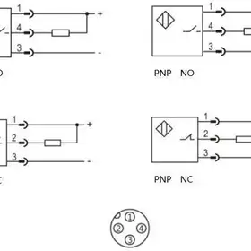Индуктивный датчик LANBAO LR30XCF10DNCQ-E2