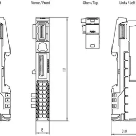 Базовый Блок BU15-P16+A0+2D Siemens 6ES7193-6BP00-2DA0