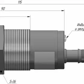 Емкостной датчик СЕНСОР ВБЕ-Ц30-96С-2273-ЛГ.01