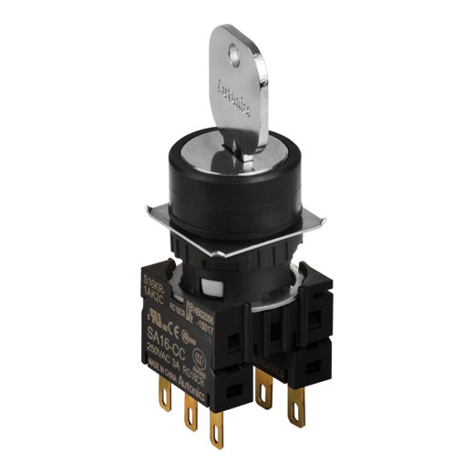 Селекторный переключатель с ключом Autonics S16KR-5EK2C