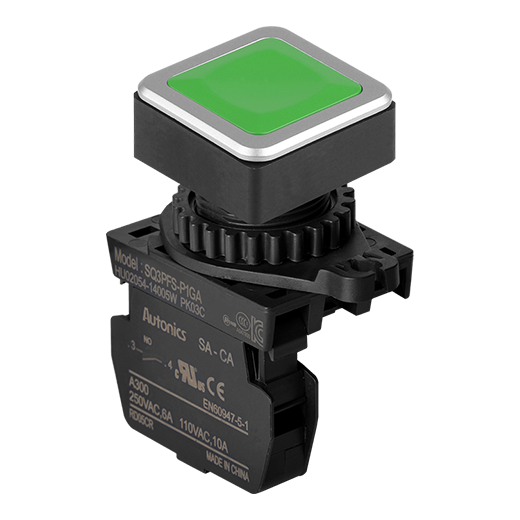 Кнопочный выключатель Autonics SQ3PFS-P1GA