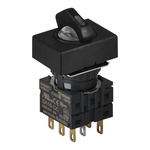 Селекторный переключатель Autonics S16SRT-L3W2C24