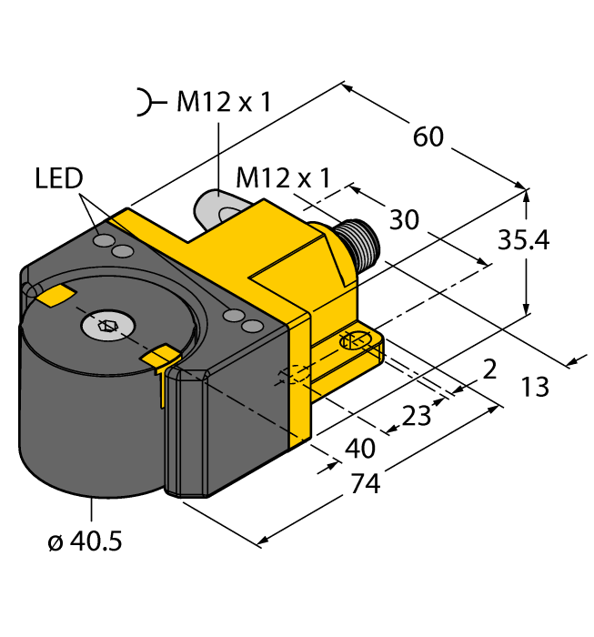 Энкодер TURCK RI360P1-DSU35-CNX4-2H1650