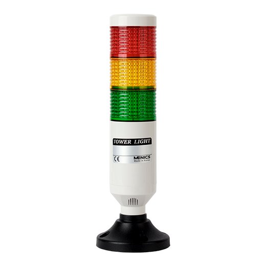 Светодиодная сигнальная колонна Autonics PL4GZ-301-RYG
